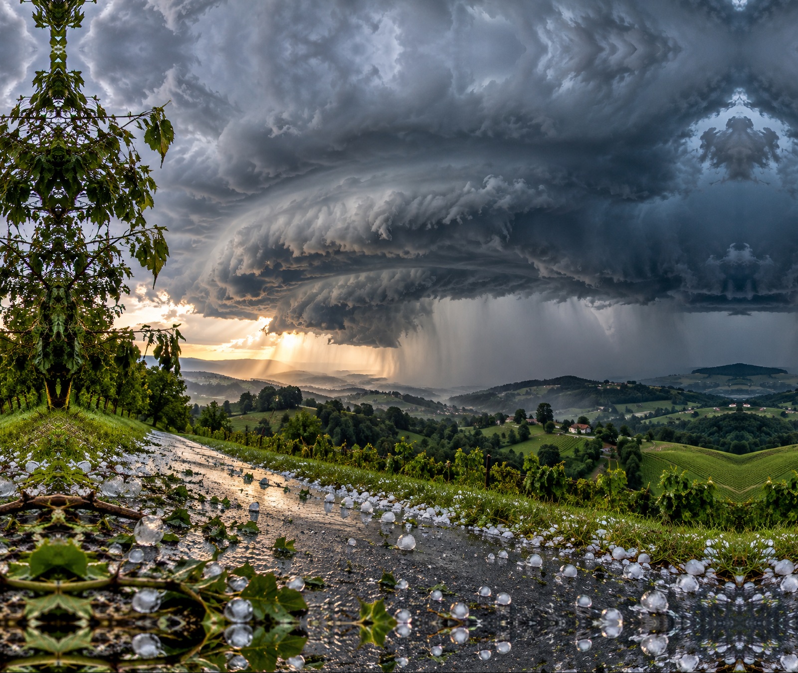Gewitter-Hotspot Österreich 2026: 97 mm in zwei Stunden